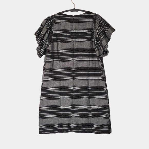 Anthropologie Moon River Denmark Tunic Dress Black Grey Size XS NWT - Picture 4 of 12